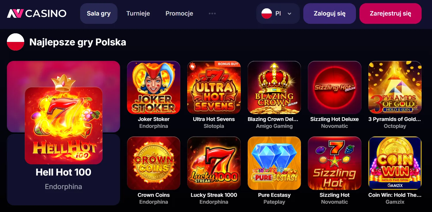 NV Casino wyglyad